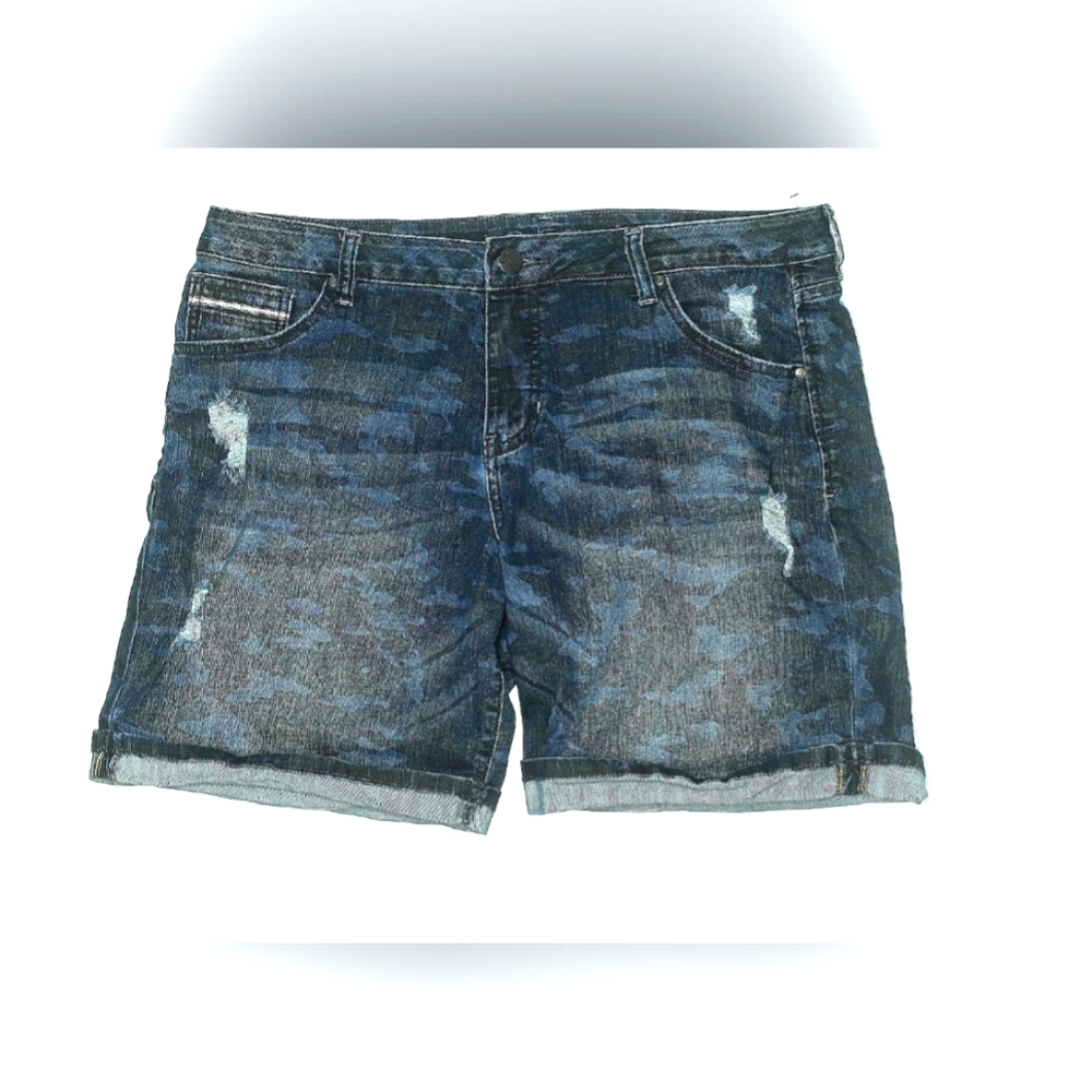 Jag Denim Jean Shorts Plus Size 16